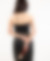 corset noir à zip conçu par une marque créateur