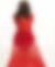 Roge longue ao dai rouge en dentelle avec manches longues et col mao conçu par une marque éco-responsable