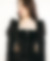 Robe courte noir avec un dos transparent conçu avec des tissus upcyclés