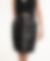 jupe en cuir noir conçu par une marque éco-responsable